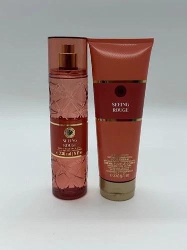 Bath & Body Works SEEING ROUGE  Fine Fragrance Mist & Body Cream