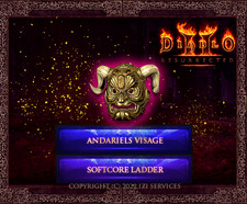 D2R Diablo 2 Resurrected Softcore Ladder Stagione 13 ROSSO Andariels Visage