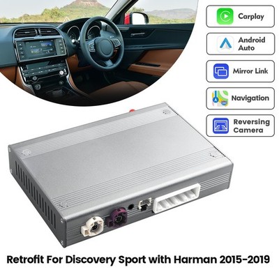 Wireless CarPlay Android Auto Retrofit For Discovery Sport with Harman 2015-2019