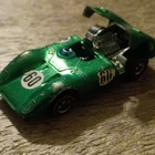 Hot Wheels Redlines Ferrari 312P Green #60 Diecast 1:64 Car w/ Redline Wheels