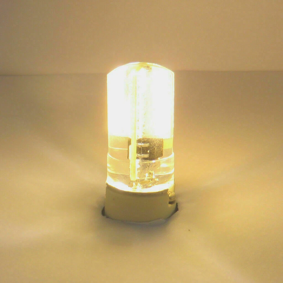10pcs G8 T4 LED Light Bulb 64 3014 SMD Silicone Dimmable Lamp 110V Warm White #X - Image 4 of 4