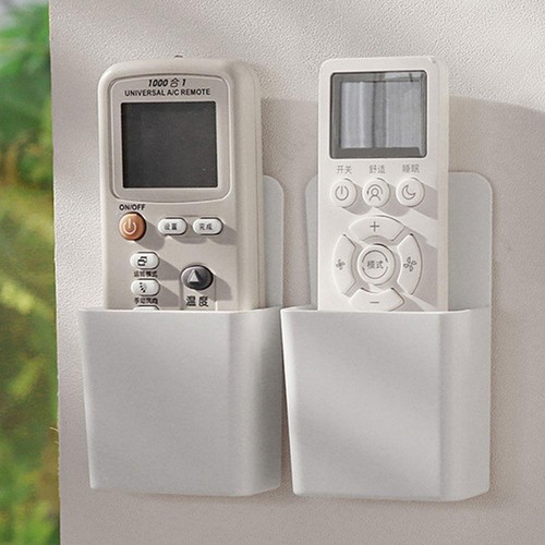 TV Fernbedienung Halter Klimaanlage Home Wandhalterung Aufbewahrungsbox - Bild 1 von 10