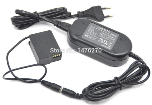 DCC8 AC Power Adapter+DMW-BLC12 Dummy Battery For Lumix GX8 G81 G85 G6 G7 FZ2500