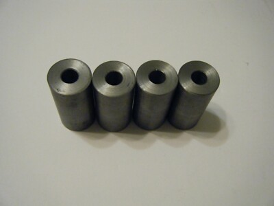 Round Steel Spacer, 1''o.d.x 3/8'' id x 2 1/2'' long (pk of 4) Item 97