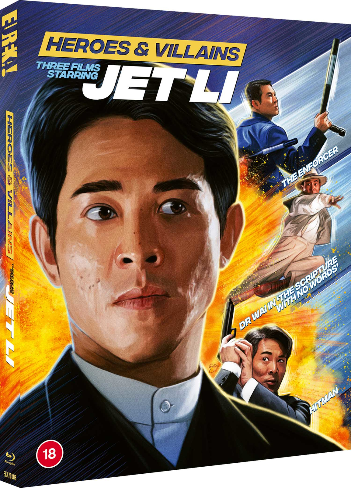 Heroes & Villains (Blu-ray) Jet Li Collin Chou Rosamund Kwan Xie Miao Anita Mui