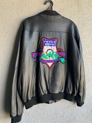 80s 90s ヨーロッパ シルク ブルゾン ジャケット L ユーロ G223 90s ROBERT STOCK ロバートストック シルク ブルゾン ブラック