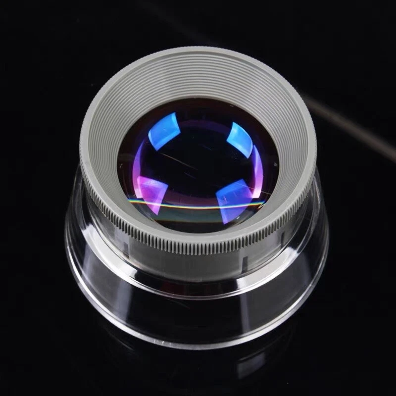 Large Photo Picture Viewer Lupe Loupe 7x MC Magnifier Transparent Base - Image 3 of 4