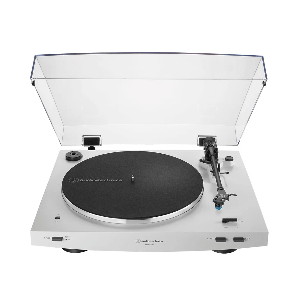 Audio-Technica Plattenspieler AT-LP3xBTWH Stereo Riemenantrieb Wireless