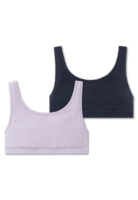 Schiesser Mädchen Unterwäsche 2er Pack - Bio-Baumwolle Mit Süßen Prints