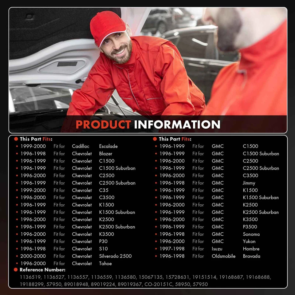 Compresor de aire acondicionado con compresor HT6 para Chevy Tahoe C1500 K1500 1996-1999 GMC Yukon Foto 2 de 4