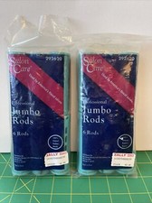 Vintage Perm Rods Jumbo Brentwood Salon Care Professional 12 rods total