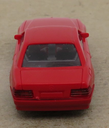 Micro Wiking Ho 1/87 Mercedes Benz 500 SL Coupe Red #14141 No Box - Picture 16 of 24