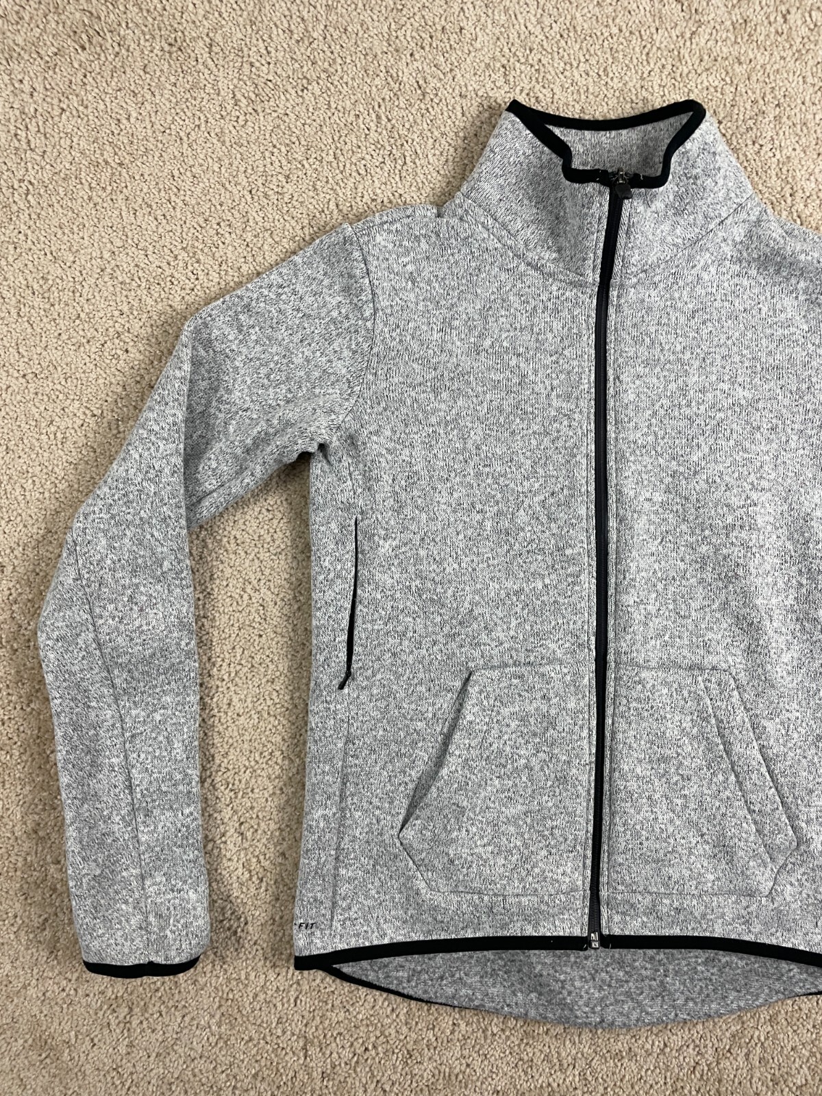 Nike Basic Jacket Mens Medium Full Zip Collared T… - image 4