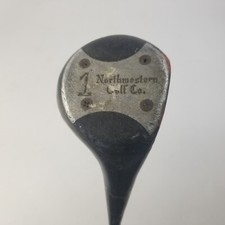 Northwestern Golf Company Pro Bilt 1 Wood VINTAGE DICK METZ AUTOGRAPH Club