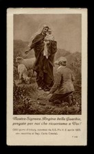 santino-holy card MADONNA DELLA GUARDIA