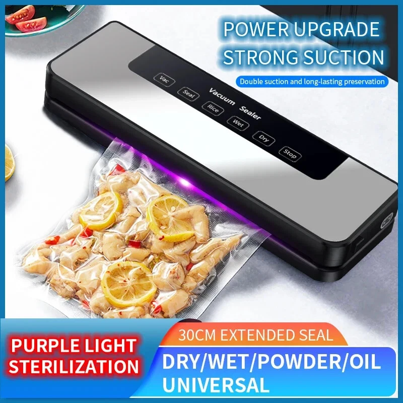 Commercial Vacuum Sealer Machine Seal Meal Food Saver System With 30 Free Bags