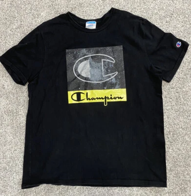 Camiseta Champion Brand Galaxy Gráfica Retro Talla X Grande Media Y2K Retro De Colección En muy buena condición - Imagen 1 de 4