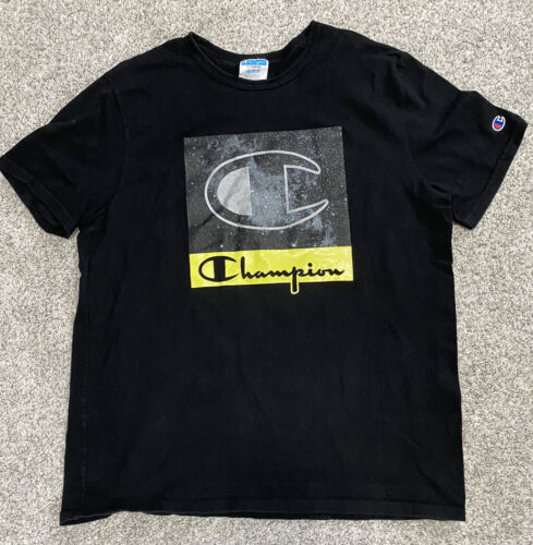 Champion Brand Galaxy Graphic T Shirt Retro Size X