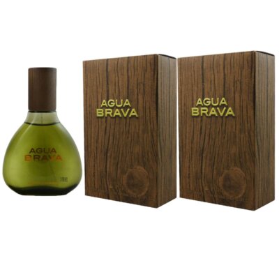 Antonio Puig Agua Brava 2 x 100 ml Eau de Cologne EDC Spray Set