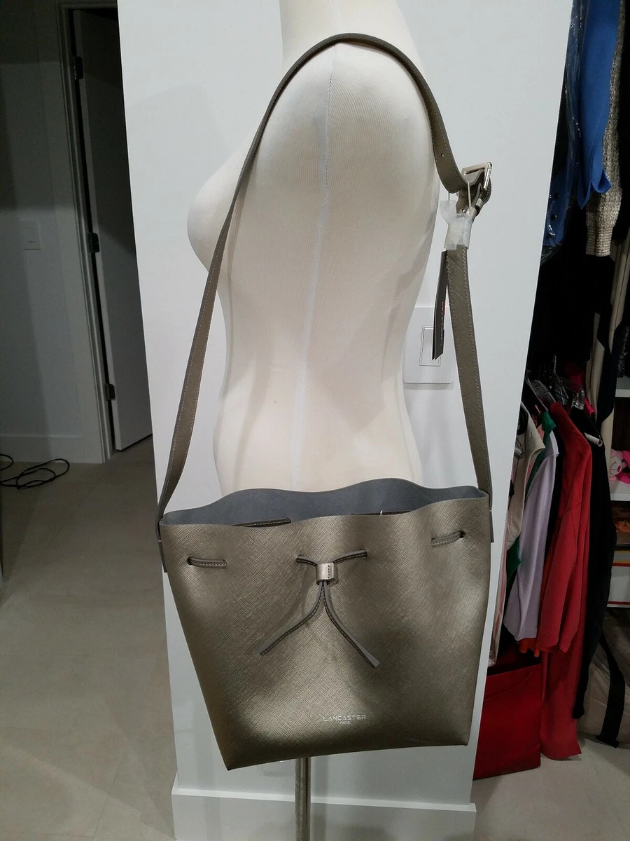 Lancaster paris pur saffiano hotsell leather mini bucket bag