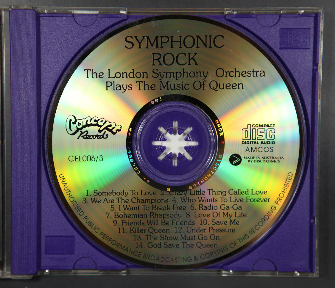 QUEEN Played By The London Symphony Orchestra - Concept Records CD