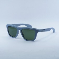 New GUCCI GG1571S 003 Matte Light Blue/Green 55-18-145 Sunglasses