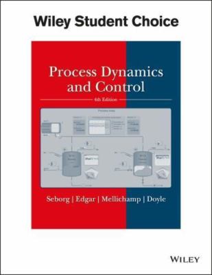 Process Dynamics and Control by Seborg, Dale E.