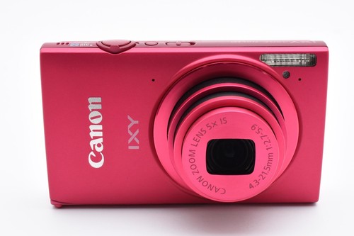 🍀EXC+5🍀Canon IXY 420F PowerShot ELPH 320 IXUS 240 HS Red Wi-Fi w/Battery Japan - Picture 3 of 13