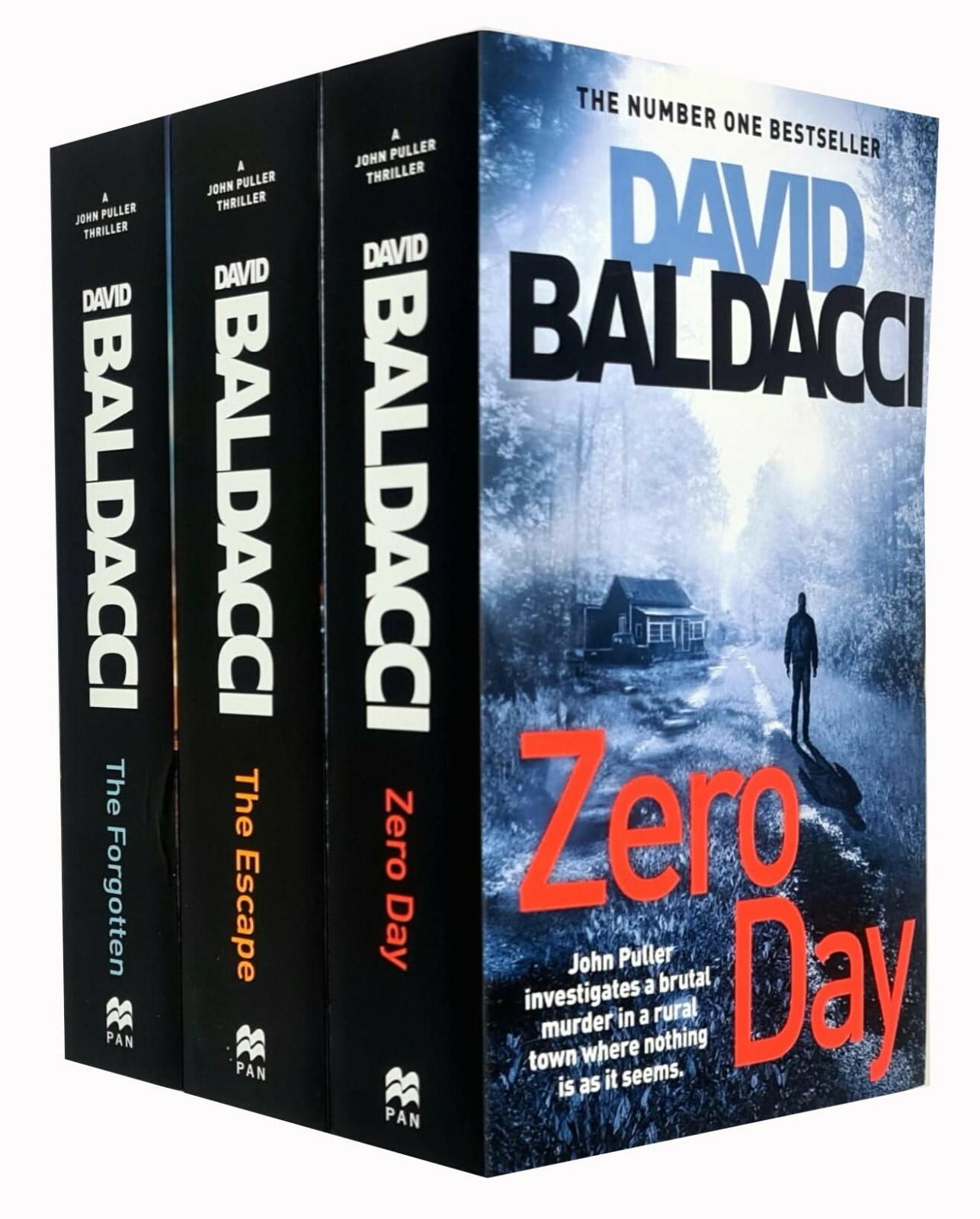 John puller series david baldacci 3 Books Collection Set Paperback NEW