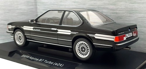 Model Car Group 1/18 Scale MCG18235 - BMW Alpina B7 Turbo (e24) - Black - Picture 2 of 5