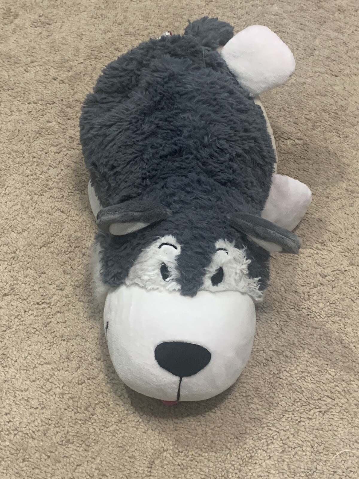 FlipaZoo Stuffed Animals Poppi Polar Bear & Asher Husky Soft Plush Kids Toys