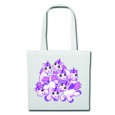 Tasche Beutel Baumwolltasche Einhorn Unicorn Fabelwesen Pferd Ziege Licorne Unic