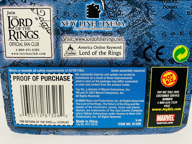 Lord of The Rings Trilogy Legolas With Rohan Armor Action Figure 2day Ship for sale online | eBay