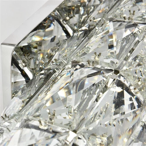 Elegant Lighting Valetta 24.4" Royal Cut Crystal LED Vanity Light in Chrome - Picture 4 of 6