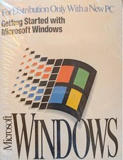 SEALED Microsoft Windows 3.1 PC User's Guide COA RARE with disks 3.5 NEW media