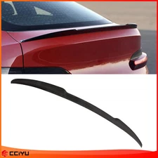 Trunk Spoiler For 2019 2020 2021 2022 up BMW X4 G02 Highkick Style Carbon Fiber