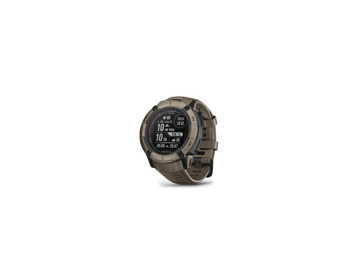 Garmin Instinct 2X Solar Tactical Edition GPS Watch - Coyote