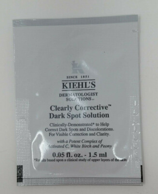 Kiehl's Clearly Corrective Dark Spot Solution packet .05oz