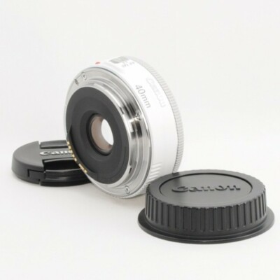Canon Lens EF 40mm F2.8 STM White used Japan | eBay