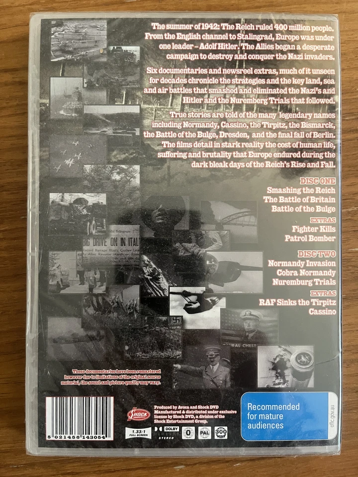 World War II The Battle For Europe The Push For Victory (Aus All Region) DVD NEW - Image 2 of 2