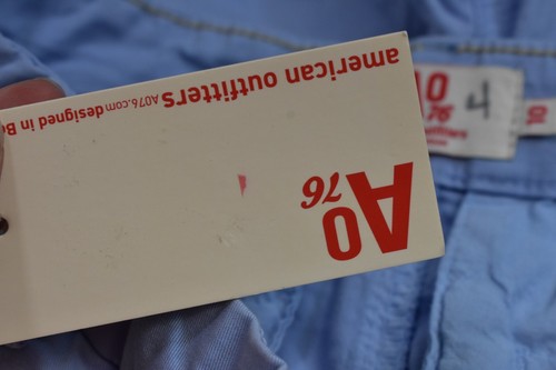 AO 76 American Outfitters Barry Chino Pants Summer Roxy Sky Blue Girls US 10 - Picture 11 of 12