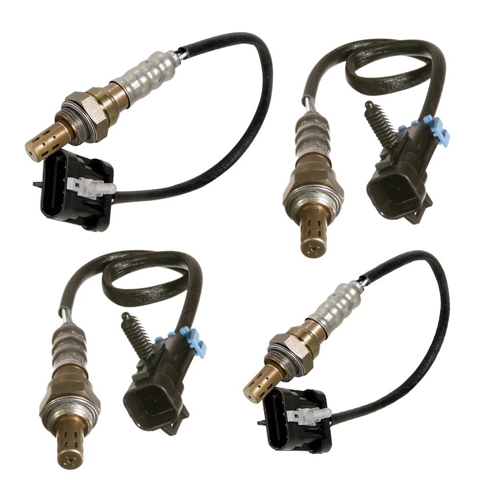4x Sensor de Oxigênio Up&Downstream Para 1999-2002 Chevrolet Silverado GMC Sierra 1500 - Imagem 2 de 4