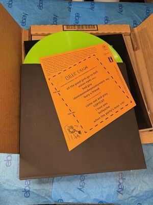 Billie Eilish - Live At Third Man Records 12'' Vinyl LP - Limited Green Version