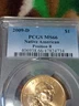 2009 D PCGS MS66 NATIVE AMERICAN $1 COIN POSITION B