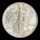 1943 Liberty Walking Silver Half Dollar Choice BU++