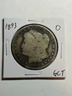 1893-O MORGAN SILVER DOLLAR G KEY DATE NEW ORLEANS MINT