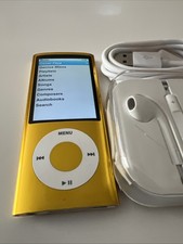 iPod Nano 5a generazione 8gb giallo batteria nuova installata.