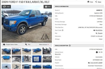 Passenger Side View Mirror Power Pedestal Fits 09-10 FORD F150 PICKUP 4546200