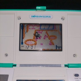 Nintendo Game & Watch Bomb Sweeper BD-62 Clear LCD Restored Tested Working Japan