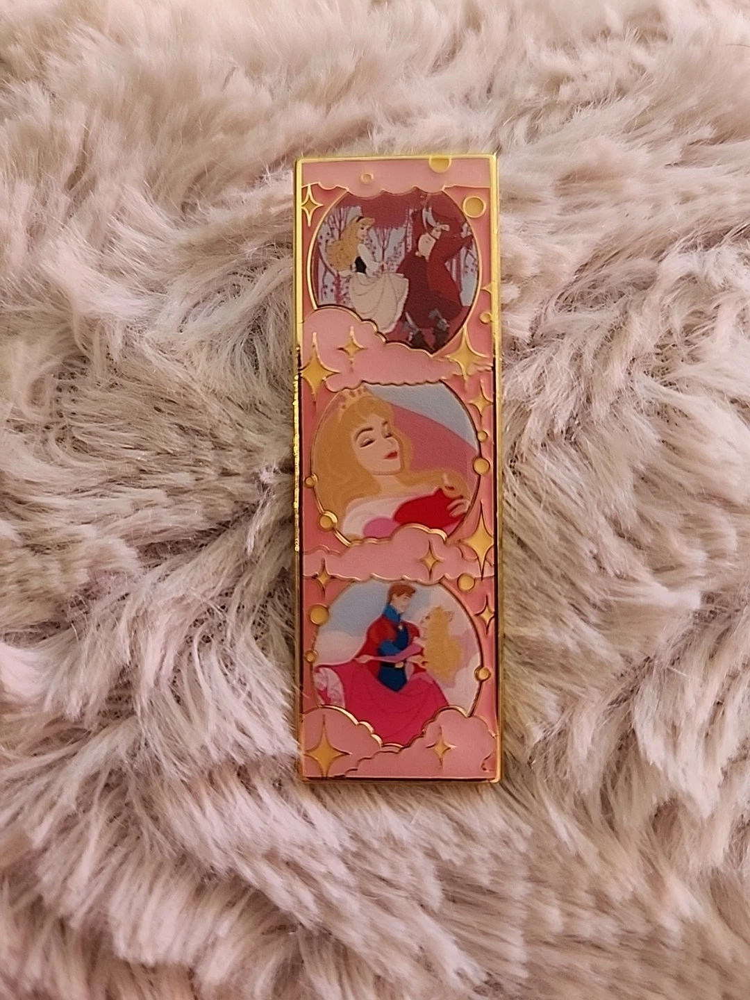Loungefly Disney Sleeping Beauty Aurora Scenes Enamel Pin